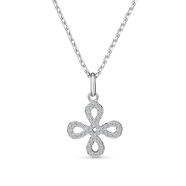 PandaHall TINYSAND Happy Knot 925 Sterling Silver Cubic Zirconia Pendant Necklaces, with Glass Beads, Silver, 17.8 inch Cubic Zirconia...
PandaHall TINYSAND Happy Knot 925 Sterling Silver Cubic Zirconia Pendant Necklaces, with Glass Beads, Silver, 17.8 inch Cubic Zirconia...