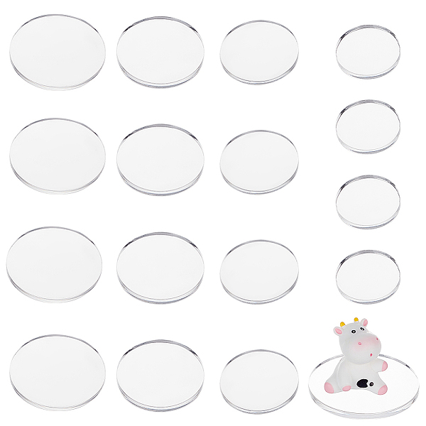 PandaHall OLYCRAFT 16Pcs Clear Miniature Bases 1.2/1.55/2/2.3 Inch Acrylic Base Transparent Acrylic Disk Plastic Model Bases for Miniature...
PandaHall OLYCRAFT 16Pcs Clear Miniature Bases 1.2/1.55/2/2.3 Inch Acrylic Base Transparent Acrylic Disk Plastic Model Bases for Miniature...