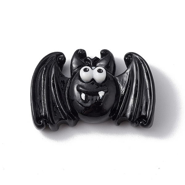 PandaHall Halloween Theme Opaque Resin Cabochons, Black, Bat Pattern, 18x27x7.5mm Resin Bat Black
PandaHall Halloween Theme Opaque Resin Cabochons, Black, Bat Pattern, 18x27x7.5mm Resin Bat Black
