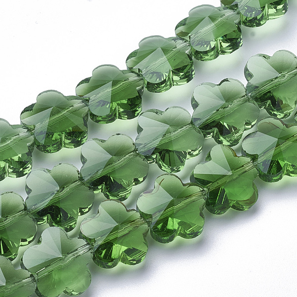 PandaHall Transparent Glass Beads, Faceted, Plum Blossom, Green, 10x10x7mm, Hole: 1mm Glass Flower Green
PandaHall Transparent Glass Beads, Faceted, Plum Blossom, Green, 10x10x7mm, Hole: 1mm Glass Flower Green