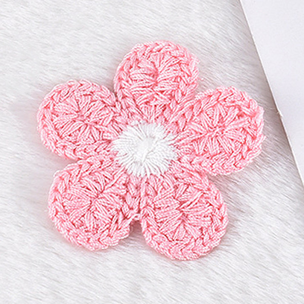 PandaHall Ornament Accessories, Polyester Computerized Embroidery Cloth Iron On/Sew On Patches, Appliques, Flower, Pink, 51mm Polyester...
PandaHall Ornament Accessories, Polyester Computerized Embroidery Cloth Iron On/Sew On Patches, Appliques, Flower, Pink, 51mm Polyester...