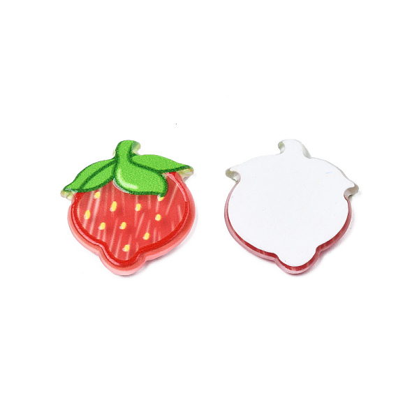 PandaHall Printed Acrylic Cabochons, Strawberry, Red, 20.5x18.5x2.5mm Acrylic Fruit Red
PandaHall Printed Acrylic Cabochons, Strawberry, Red, 20.5x18.5x2.5mm Acrylic Fruit Red