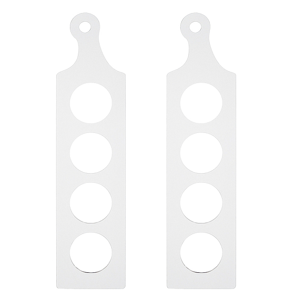 PandaHall Transparent Acrylic Templates, for Shot Glasses Servingg Tray Molds, Clear, 36.8x8.9x0.4cm Acrylic Rectangle Clear
PandaHall Transparent Acrylic Templates, for Shot Glasses Servingg Tray Molds, Clear, 36.8x8.9x0.4cm Acrylic Rectangle Clear