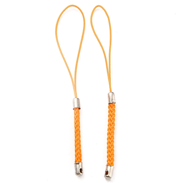 PandaHall Polyester Cord Mobile Straps, with Platinum Plated Iron Findings, Dark Orange, 8~9cm Polyester
PandaHall Polyester Cord Mobile Straps, with Platinum Plated Iron Findings, Dark Orange, 8~9cm Polyester