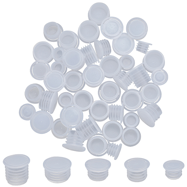 PandaHall Gorgecraft 50Pcs 5 Styles Plastic Bottle Stoppers, for Wine Bottle, Column, WhiteSmoke, 12.5~25.5x14.5~23.5mm, Inner Diameter..., White
PandaHall Gorgecraft 50Pcs 5 Styles Plastic Bottle Stoppers, for Wine Bottle, Column, WhiteSmoke, 12.5~25.5x14.5~23.5mm, Inner Diameter..., White