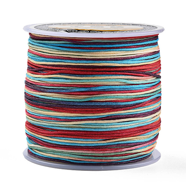 PandaHall Nylon Thread, Segment Dyed Chinese Knotting Cord, Nylon String for Beading Jewelry Making, Medium Turquoise, 0.8mm, about 109.36...
PandaHall Nylon Thread, Segment Dyed Chinese Knotting Cord, Nylon String for Beading Jewelry Making, Medium Turquoise, 0.8mm, about 109.36...