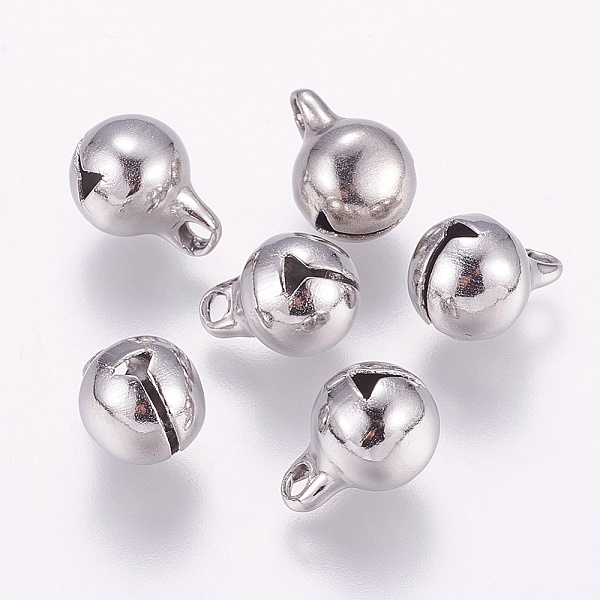 PandaHall 304 Stainless Steel Bell Charms, Stainless Steel Color, 9x6x6mm, Hole: 1.5mm 304 Stainless Steel Bell
PandaHall 304 Stainless Steel Bell Charms, Stainless Steel Color, 9x6x6mm, Hole: 1.5mm 304 Stainless Steel Bell