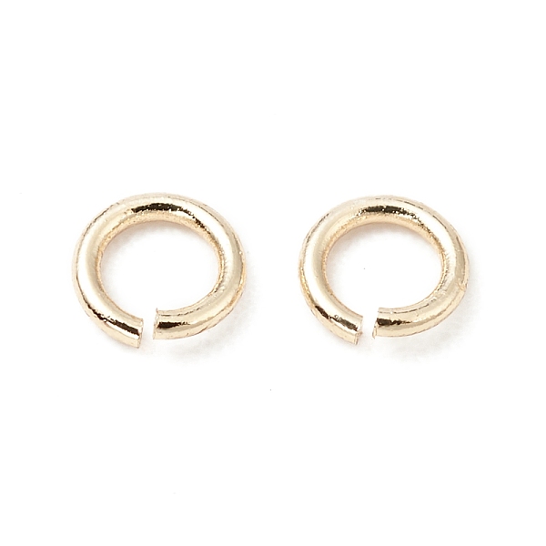 PandaHall Brass Jump Rings, Open Jump Rings, Long-Lasting Plated, Cadmium Free & Lead Free, Round Ring, Real 14K Gold Plated, 3x0.5mm, 24...
PandaHall Brass Jump Rings, Open Jump Rings, Long-Lasting Plated, Cadmium Free & Lead Free, Round Ring, Real 14K Gold Plated, 3x0.5mm, 24...
