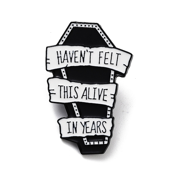 PandaHall Black Alloy Brooches, Enamel pins, Coffin, White, 34x22.5x1.8mm Alloy+Enamel Others White
PandaHall Black Alloy Brooches, Enamel pins, Coffin, White, 34x22.5x1.8mm Alloy+Enamel Others White