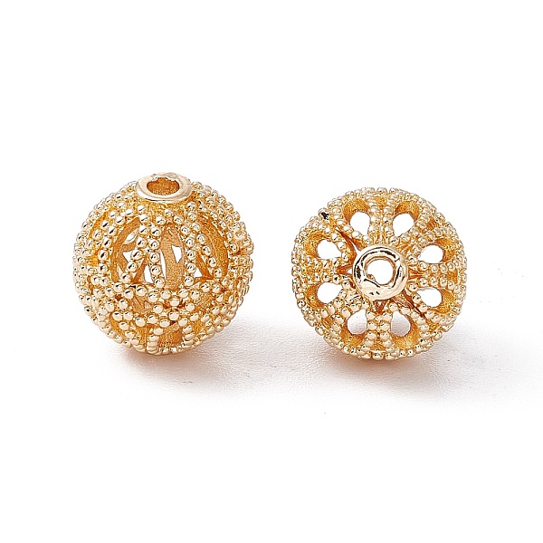 PandaHall Brass Hollow Beads, Cadmium Free & Lead Free, Round, Golden, 10mm, Hole: 1.2mm Brass Round
PandaHall Brass Hollow Beads, Cadmium Free & Lead Free, Round, Golden, 10mm, Hole: 1.2mm Brass Round