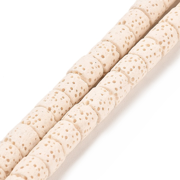 PandaHall Natural Lava Rock Beads Strands, Column, Dyed, White, 6~6.5x6~6.5mm, Hole: 1.4mm, about 62pcs/strand, 15.75 inch(40cm) Lava Rock...
PandaHall Natural Lava Rock Beads Strands, Column, Dyed, White, 6~6.5x6~6.5mm, Hole: 1.4mm, about 62pcs/strand, 15.75 inch(40cm) Lava Rock...