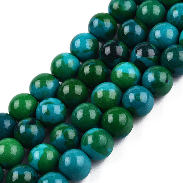PandaHall Dyed Natural Ocean White Jade Round Bead Strands, Dark Green, 8mm, Hole: 1mm, about 48pcs/strand, 14.9 inch Ocean White Jade Round...
PandaHall Dyed Natural Ocean White Jade Round Bead Strands, Dark Green, 8mm, Hole: 1mm, about 48pcs/strand, 14.9 inch Ocean White Jade Round...