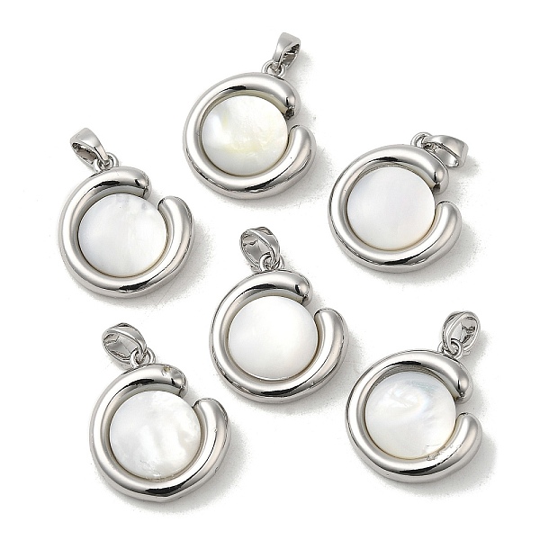 PandaHall Brass Pave Shell Pendants, Flat Round Charms, Real Platinum Plated, 19x16x6mm, Hole: 4x3mm Shell Flat Round
PandaHall Brass Pave Shell Pendants, Flat Round Charms, Real Platinum Plated, 19x16x6mm, Hole: 4x3mm Shell Flat Round