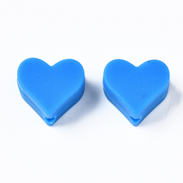 PandaHall Food Grade Eco-Friendly Silicone Beads, Chewing Beads For Teethers, DIY Nursing Necklaces Making, Heart, Dodger Blue, 13x14x8mm...
PandaHall Food Grade Eco-Friendly Silicone Beads, Chewing Beads For Teethers, DIY Nursing Necklaces Making, Heart, Dodger Blue, 13x14x8mm...