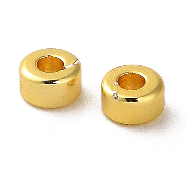 PandaHall Rack Plating Brass Spacer Beads, Long-Lasting Plated, Flat Round, Golden, 5x3mm, Hole: 2mm Brass Flat Round
PandaHall Rack Plating Brass Spacer Beads, Long-Lasting Plated, Flat Round, Golden, 5x3mm, Hole: 2mm Brass Flat Round