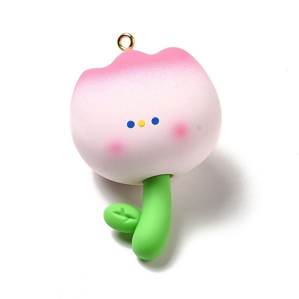 PandaHall PVC Plastic and Resin Big Pendants, with Iron Loops, Tulip, Pink, 59x40x31mm, Hole: 2.6mm PVC Flower Pink
PandaHall PVC Plastic and Resin Big Pendants, with Iron Loops, Tulip, Pink, 59x40x31mm, Hole: 2.6mm PVC Flower Pink