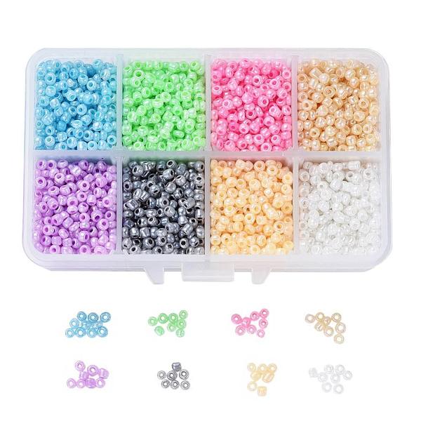 PandaHall 1 Box 8/0 Glass Seed Beads Round Loose Spacer Beads, Mixed Color, 3mm, Hole: 1mm, about 4200pcs/box Glass Multicolor
PandaHall 1 Box 8/0 Glass Seed Beads Round Loose Spacer Beads, Mixed Color, 3mm, Hole: 1mm, about 4200pcs/box Glass Multicolor