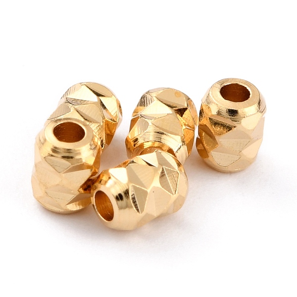PandaHall Brass Beads, Long-Lasting Plated, Barrel, Real 24K Gold Plated, 4x3mm, Hole: 1.2mm Brass Barrel
PandaHall Brass Beads, Long-Lasting Plated, Barrel, Real 24K Gold Plated, 4x3mm, Hole: 1.2mm Brass Barrel