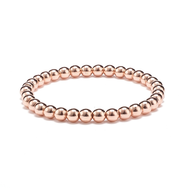 PandaHall Synthetic Hematite Round Beaded Stretch Bracelet, Gemstone Jewelry for Women, Rose Gold, Inner Diameter: 2-1/4 inch(5.8cm), Beads...
PandaHall Synthetic Hematite Round Beaded Stretch Bracelet, Gemstone Jewelry for Women, Rose Gold, Inner Diameter: 2-1/4 inch(5.8cm), Beads...
