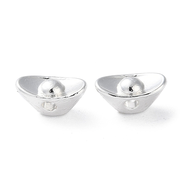 PandaHall Alloy Beads, Long-Lasting Plated, Ingot, Silver, 9x4.5x4.5mm, Hole: 1.6mm Alloy Others
PandaHall Alloy Beads, Long-Lasting Plated, Ingot, Silver, 9x4.5x4.5mm, Hole: 1.6mm Alloy Others