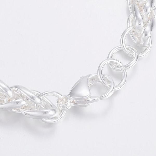 PandaHall 304 Stainless Steel Rope Chain Bracelets, with Lobster Claw Clasps, Silver Color Plated, 8-5/8 inch(220mm), 8mm 304 Stainless...
PandaHall 304 Stainless Steel Rope Chain Bracelets, with Lobster Claw Clasps, Silver Color Plated, 8-5/8 inch(220mm), 8mm 304 Stainless...