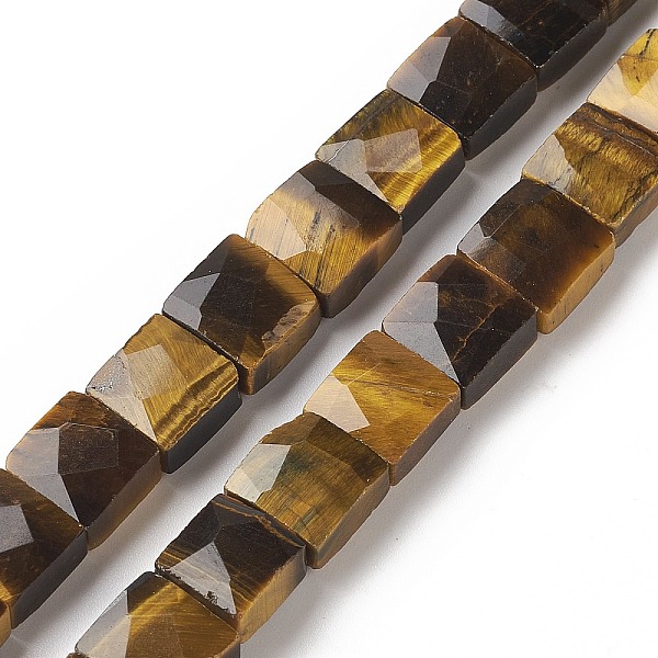 PandaHall Natural Tiger Eye Beads Strands, Faceted, Square, 9~11.5x9~12x5~7mm, Hole: 1.2mm, about 34~36pcs/strand, 14.96~15.63 inch...
PandaHall Natural Tiger Eye Beads Strands, Faceted, Square, 9~11.5x9~12x5~7mm, Hole: 1.2mm, about 34~36pcs/strand, 14.96~15.63 inch...