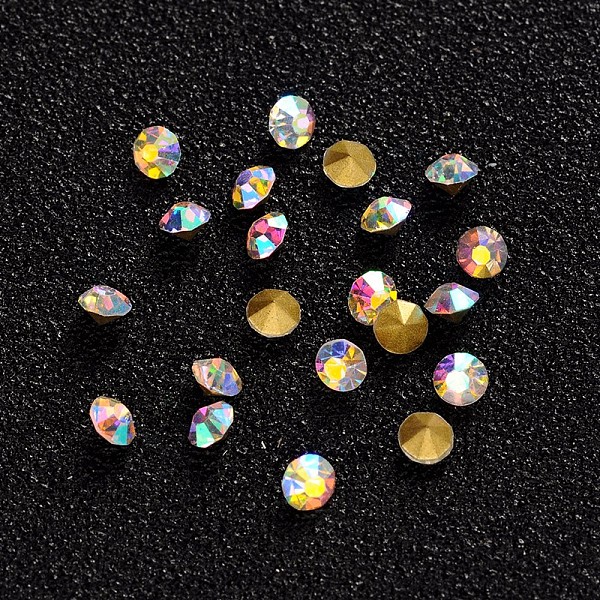 PandaHall Glass Pointed Back Rhinestone, Faceted Diamond, Back Plated, Crystal AB, 3x2mm, about 1440pcs/bag Glass Rhinestone Diamond White
PandaHall Glass Pointed Back Rhinestone, Faceted Diamond, Back Plated, Crystal AB, 3x2mm, about 1440pcs/bag Glass Rhinestone Diamond White