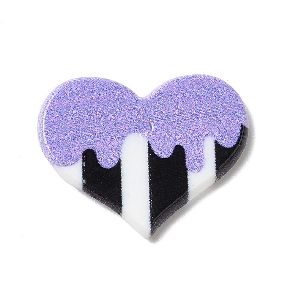 PandaHall Acrylic Pendants, Heart with Stripe, Lilac, 18x23x2.5mm, Hole: 1.6mm Acrylic Heart Purple
PandaHall Acrylic Pendants, Heart with Stripe, Lilac, 18x23x2.5mm, Hole: 1.6mm Acrylic Heart Purple