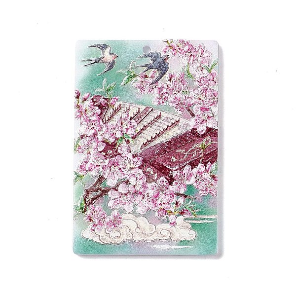 PandaHall Embossed Flower Printed Acrylic Pendants, Rectangle Charms with Musical Instruments Pattern, Pearl Pink, 45x30x2.3mm, Hole: 1.6mm...
PandaHall Embossed Flower Printed Acrylic Pendants, Rectangle Charms with Musical Instruments Pattern, Pearl Pink, 45x30x2.3mm, Hole: 1.6mm...
