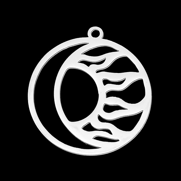 PandaHall 201 Stainless Steel Pendants, Laser Cut, Sun, Stainless Steel Color, 25.5x23x1mm, Hole: 1.5mm 201 Stainless Steel Sun
PandaHall 201 Stainless Steel Pendants, Laser Cut, Sun, Stainless Steel Color, 25.5x23x1mm, Hole: 1.5mm 201 Stainless Steel Sun