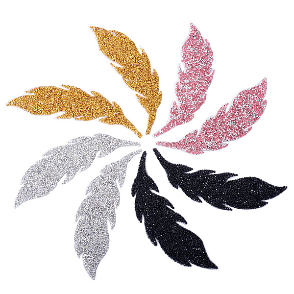 PandaHall Glitter Hotfix Rhinestone, Hot Melt Adhesive on the Back, Costume Accessories, Leaf, Mixed Color, 190x65x2.5mm, 8pcs/set Resin..., Multicolor
PandaHall Glitter Hotfix Rhinestone, Hot Melt Adhesive on the Back, Costume Accessories, Leaf, Mixed Color, 190x65x2.5mm, 8pcs/set Resin..., Multicolor