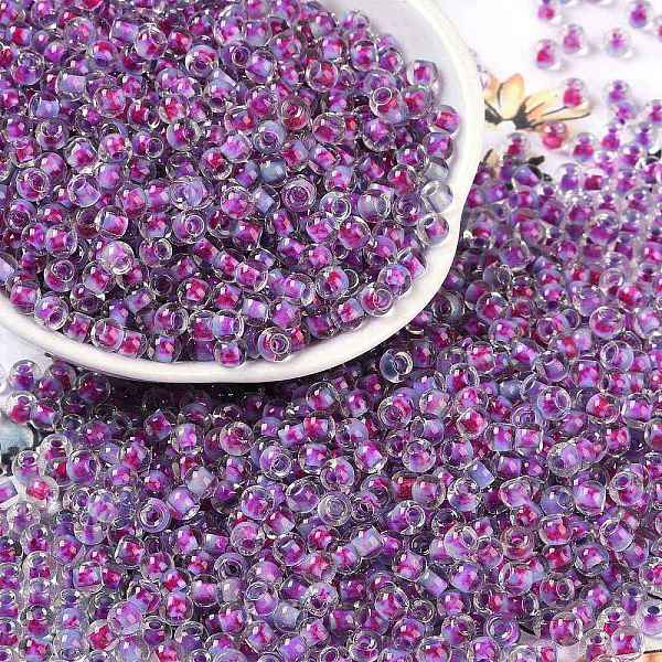 PandaHall Transparent Inside Colours Glass Seed Beads, Round Hole, Round, Magenta, 4x3mm, Hole: 1.4mm, about 6428pcs/pound Glass Pink
PandaHall Transparent Inside Colours Glass Seed Beads, Round Hole, Round, Magenta, 4x3mm, Hole: 1.4mm, about 6428pcs/pound Glass Pink