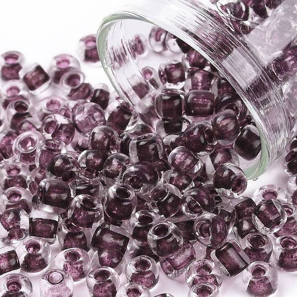 PandaHall 6/0 Glass Seed Beads, Transparent Inside Colours, Round Hole, Round, Coconut Brown, 6/0, 4~5x2.5~4.5mm, Hole: 1.2mm, about...
PandaHall 6/0 Glass Seed Beads, Transparent Inside Colours, Round Hole, Round, Coconut Brown, 6/0, 4~5x2.5~4.5mm, Hole: 1.2mm, about...