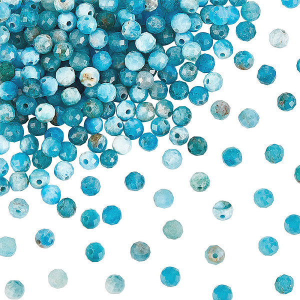 PandaHall OLYCARFT About 226pcs Natural Apatite Beads 3mm Faceted Round Apatite Beads Blue Apatite Beads Blue Gemstone Beads with Hole...
PandaHall OLYCARFT About 226pcs Natural Apatite Beads 3mm Faceted Round Apatite Beads Blue Apatite Beads Blue Gemstone Beads with Hole...