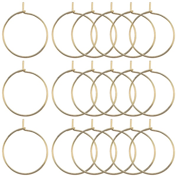 PandaHall SUNNYCLUE 1 Box 150Pcs Real 18K Gold Plated Hoop Earring Findings 20mm 316 Stainless Steel Earring Hoops Wine Glass Ring Wine...
PandaHall SUNNYCLUE 1 Box 150Pcs Real 18K Gold Plated Hoop Earring Findings 20mm 316 Stainless Steel Earring Hoops Wine Glass Ring Wine...