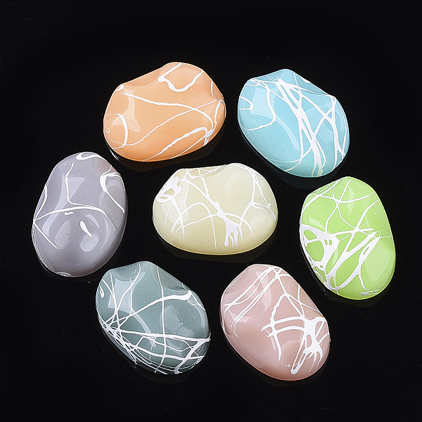 PandaHall Drawbench Style Acrylic Cabochons, Oval, Mixed Color, 18x13x7mm Acrylic Oval Multicolor
PandaHall Drawbench Style Acrylic Cabochons, Oval, Mixed Color, 18x13x7mm Acrylic Oval Multicolor
