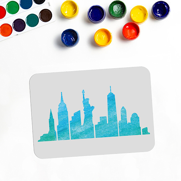 PandaHall MAYJOYDIY Building Stencils for Painting Statue of Liberty New York City Plastic Drawing Stencil 29.7×21cm A4 Size Reusable for...
PandaHall MAYJOYDIY Building Stencils for Painting Statue of Liberty New York City Plastic Drawing Stencil 29.7×21cm A4 Size Reusable for...