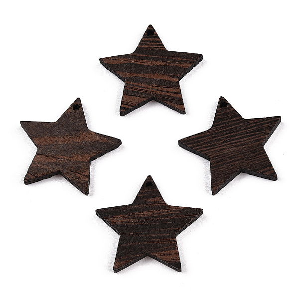 PandaHall Natural Wenge Wood Pendants, Undyed, Star Charms, Coconut Brown, 26x28.5x3.5mm, Hole: 1.6mm Wood Star
PandaHall Natural Wenge Wood Pendants, Undyed, Star Charms, Coconut Brown, 26x28.5x3.5mm, Hole: 1.6mm Wood Star