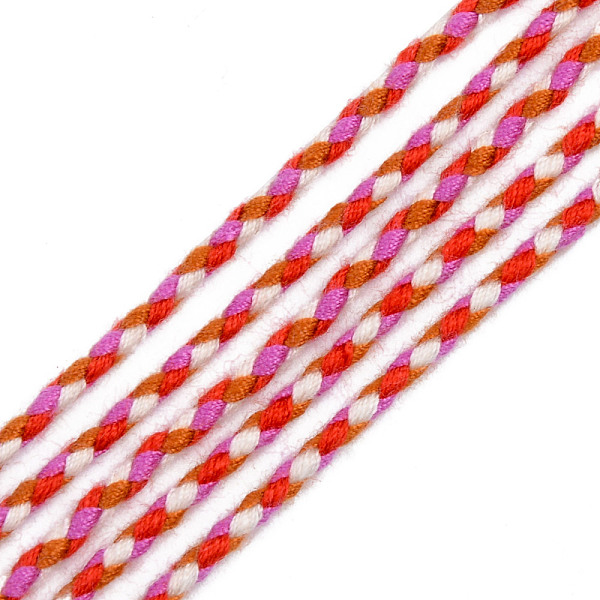 PandaHall Polyester Braided Cords, Cerise, 2mm, about 100yard/bundle(91.44m/bundle) Polyester Red
PandaHall Polyester Braided Cords, Cerise, 2mm, about 100yard/bundle(91.44m/bundle) Polyester Red