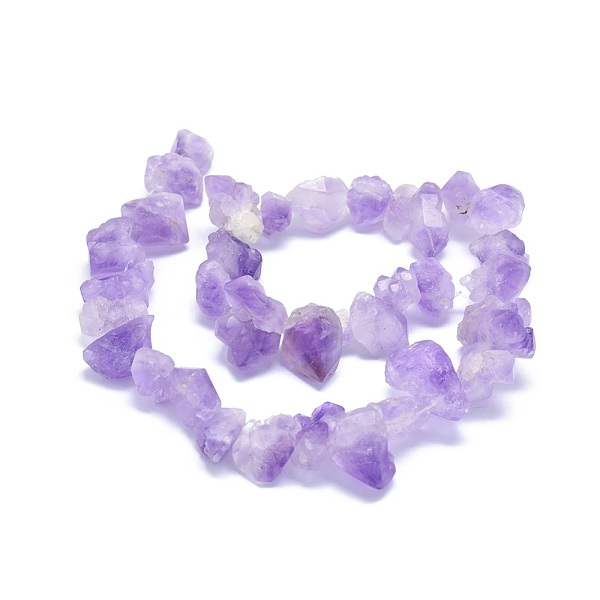 PandaHall Natural Amethyst Bead Strands, Nuggets, 13~27x10~18mm, Hole: 1mm, about 34~36pcs/strand, 16.73 inch Amethyst Nuggets
PandaHall Natural Amethyst Bead Strands, Nuggets, 13~27x10~18mm, Hole: 1mm, about 34~36pcs/strand, 16.73 inch Amethyst Nuggets