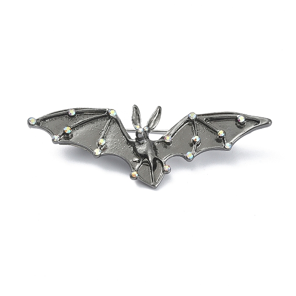 PandaHall Alloy Glass Rhinestone Brooches, Enamel Pins, for Halloween, Bat, 24.5x69.5x11mm Alloy+Rhinestone Bat
PandaHall Alloy Glass Rhinestone Brooches, Enamel Pins, for Halloween, Bat, 24.5x69.5x11mm Alloy+Rhinestone Bat