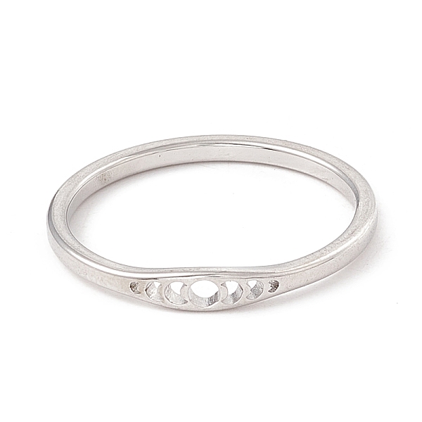 PandaHall 304 Stainless Steel Moon Phase Finger Ring for Women, Stainless Steel Color, US Size 7 3/4(17.9mm) 304 Stainless Steel Moon
PandaHall 304 Stainless Steel Moon Phase Finger Ring for Women, Stainless Steel Color, US Size 7 3/4(17.9mm) 304 Stainless Steel Moon