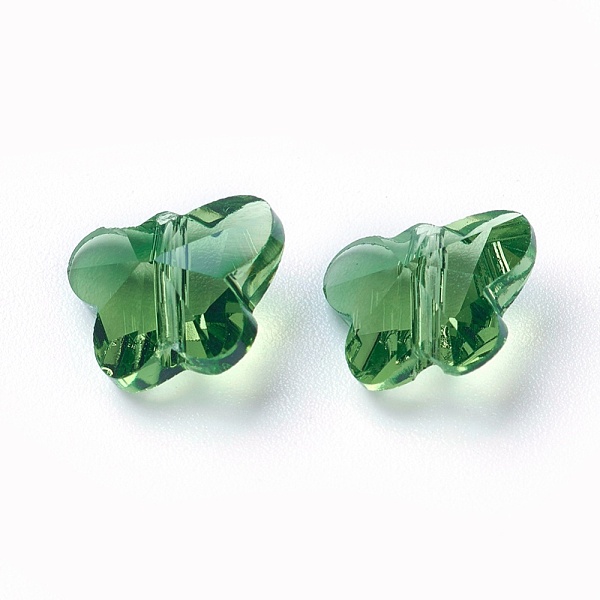 PandaHall Transparent Glass Beads, Faceted, Butterfly, Yellow Green, 8x10x5.5mm, Hole: 1mm Glass Butterfly Green
PandaHall Transparent Glass Beads, Faceted, Butterfly, Yellow Green, 8x10x5.5mm, Hole: 1mm Glass Butterfly Green