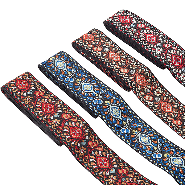 PandaHall 4 Bundles 4 Colors Flat Ethnic Style Polycotton Embroidered Floral Ribbon, for Gift Wrapping, Party Decorations, Mixed Color, 2..., Multicolor
PandaHall 4 Bundles 4 Colors Flat Ethnic Style Polycotton Embroidered Floral Ribbon, for Gift Wrapping, Party Decorations, Mixed Color, 2..., Multicolor