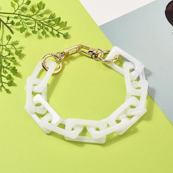 PandaHall Acrylic Cable Chains Bag Straps, with Alloy Swivel Clasps & Spring Gate Ring, for Replacement Shoulder Bag Accessories, White...
PandaHall Acrylic Cable Chains Bag Straps, with Alloy Swivel Clasps & Spring Gate Ring, for Replacement Shoulder Bag Accessories, White...