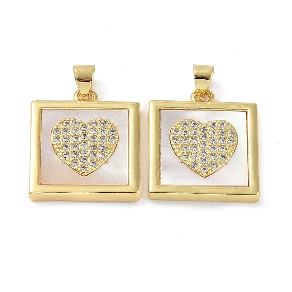 PandaHall Rack Plating Brass Micro Pave Clear Cubic Zirconia Pendants, with Shell, Long-Lasting Plated, Lead Free & Cadmium Free, Real 18K...
PandaHall Rack Plating Brass Micro Pave Clear Cubic Zirconia Pendants, with Shell, Long-Lasting Plated, Lead Free & Cadmium Free, Real 18K...