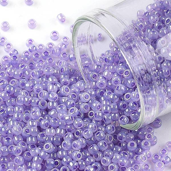 PandaHall TOHO Round Seed Beads, Japanese Seed Beads, (916) Lavender Ceylon Pearl, 11/0, 2.2mm, Hole: 0.8mm, about 1110pcs/10g Glass Purple
PandaHall TOHO Round Seed Beads, Japanese Seed Beads, (916) Lavender Ceylon Pearl, 11/0, 2.2mm, Hole: 0.8mm, about 1110pcs/10g Glass Purple