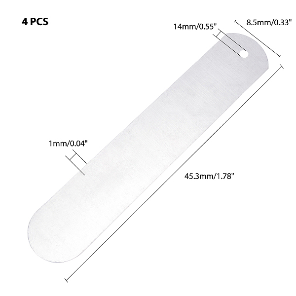 PandaHall Aluminum Hosiery Setting Plate, Silver, 45.3x8.5x0.1cm, Hole: 14mm Aluminum Silver
PandaHall Aluminum Hosiery Setting Plate, Silver, 45.3x8.5x0.1cm, Hole: 14mm Aluminum Silver