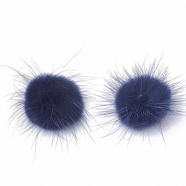 PandaHall Faux Mink Fur Ball Decoration, Pom Pom Ball, For DIY Craft, Marine Blue, 2~2.5cm, about 100pcs/board Fibre Blue
PandaHall Faux Mink Fur Ball Decoration, Pom Pom Ball, For DIY Craft, Marine Blue, 2~2.5cm, about 100pcs/board Fibre Blue