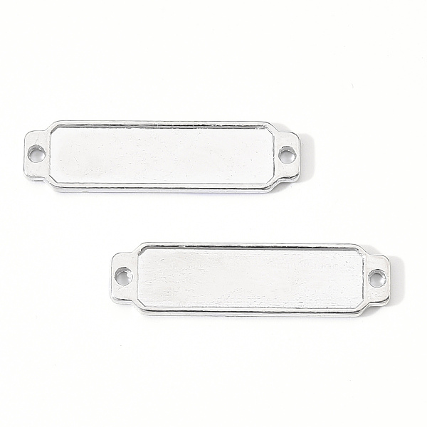 PandaHall Alloy Links Connectors, Rectangle, Cadmium Free & Nickel Free & Lead Free, Platinum, 28x7.5x1.5mm, Hole: 1.4mm Alloy Rectangle
PandaHall Alloy Links Connectors, Rectangle, Cadmium Free & Nickel Free & Lead Free, Platinum, 28x7.5x1.5mm, Hole: 1.4mm Alloy Rectangle